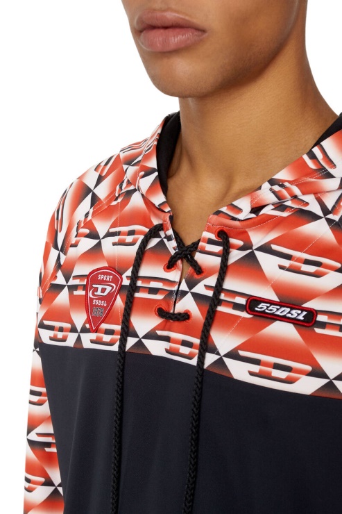 Diesel Amst-zonnie-ht20 Noir/rouge