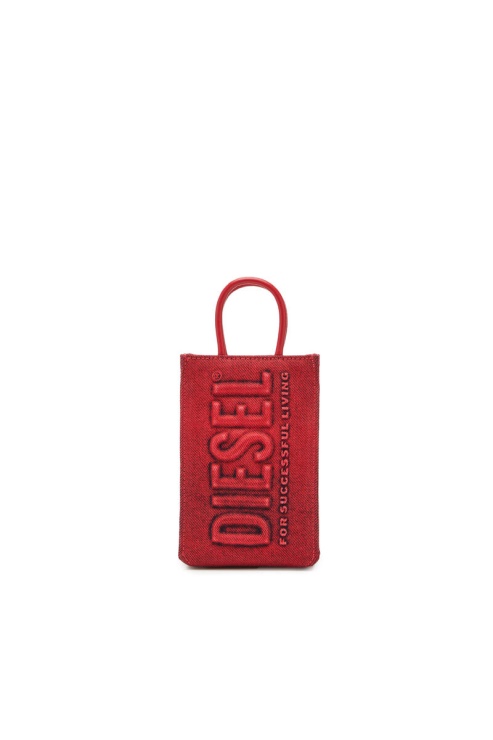 Diesel Dsl Shopper 3d Mini X Rouge