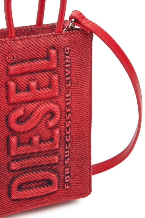 Diesel Dsl Shopper 3d Mini X Rouge