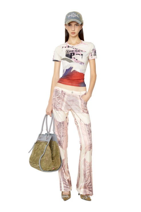 T-uncutie-poff Diesel Blanc