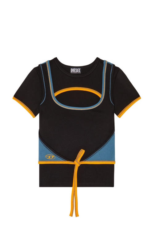 Diesel T-crossi Noir