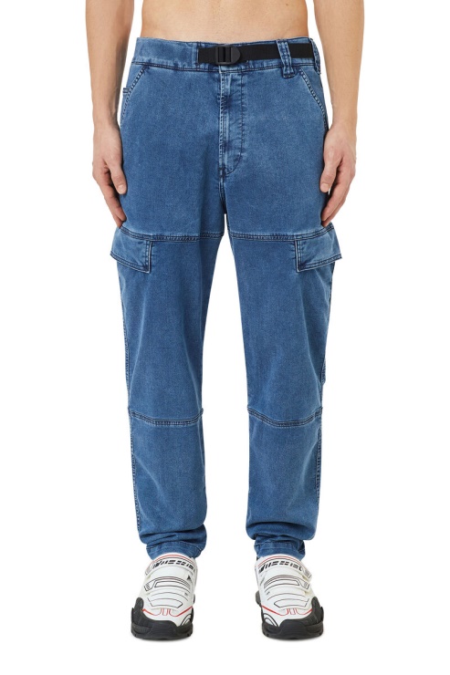 Krooley Joggjeans Bleu Moyen 069zk Tapered Fashion Diesel