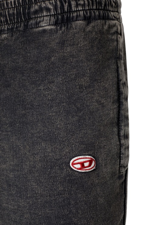 Diesel Noir/gris Foncé Fashion D-lab Track Denim 069zf Tapered