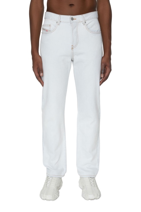 Diesel 2020 D-viker 007h5 Jean Droit Blanc