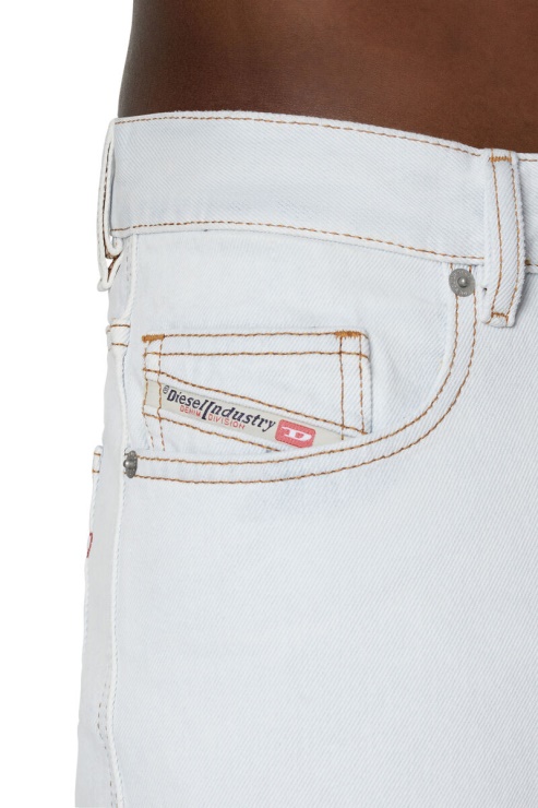 Diesel 2020 D-viker 007h5 Jean Droit Blanc
