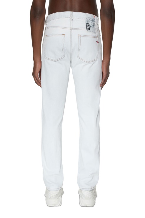 Diesel 2020 D-viker 007h5 Jean Droit Blanc