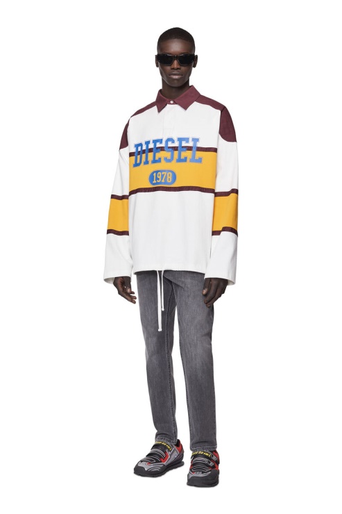 Krooley Joggjeans 09d06 Tapered Diesel Noir/gris Foncé