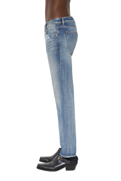 Diesel 2019 D-strukt 09e15 Jean Slim Bleu Moyen