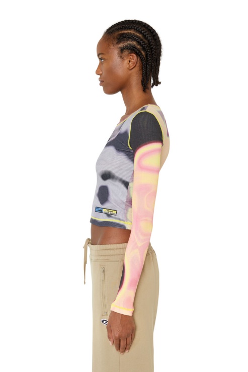 Diesel Coupé T-ballet Noir/rose