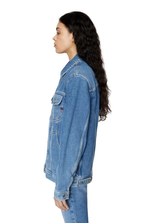 Diesel - D-riley - Veste Camionneur - Bleu Moyen