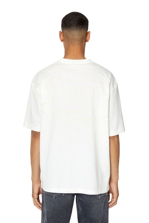 Diesel T-boggy-megoval Blanc