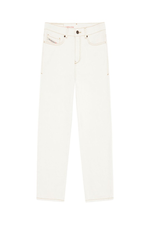 Diesel 2016 D-air 09b94 Jean Boyfriend En Blanc