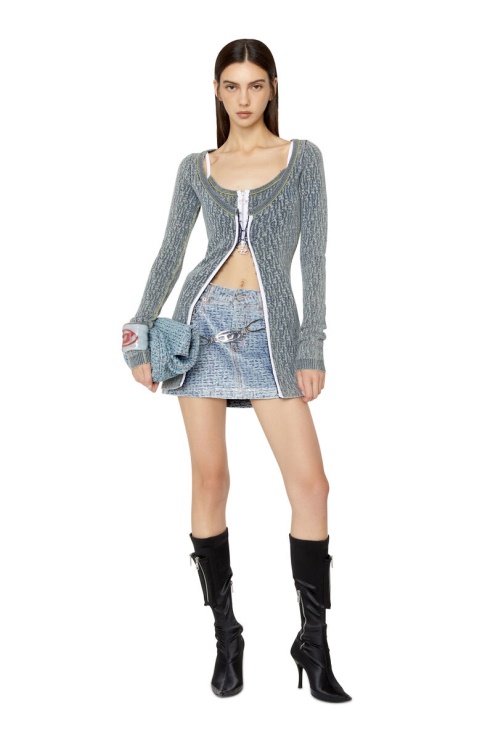 Diesel M-ercilla-card Bleu