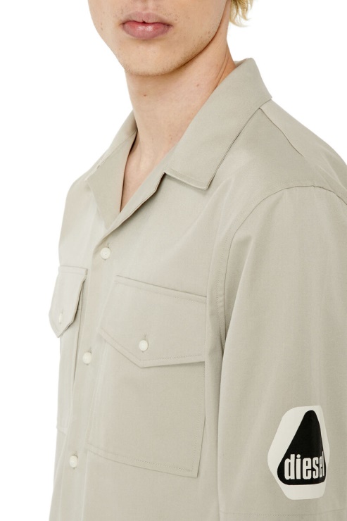 Diesel S-mac-b Gris Clair