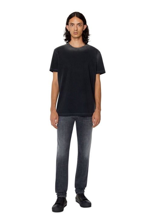 Diesel 2019 D-strukt 09e35 Jean Slim Noir/gris Foncé