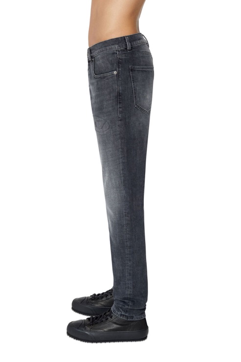 Diesel 2019 D-strukt 09e35 Jean Slim Noir/gris Foncé