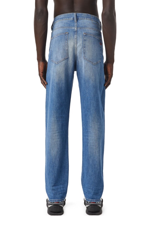 Diesel 2020 D-viker 0ehaj Jean Droit Bleu Clair