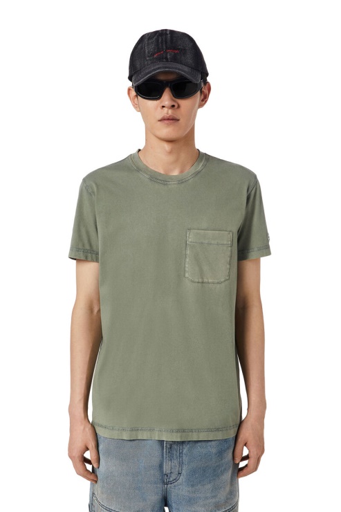 Diesel T-worky-dov-pe Vert Olive
