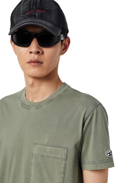 Diesel T-worky-dov-pe Vert Olive