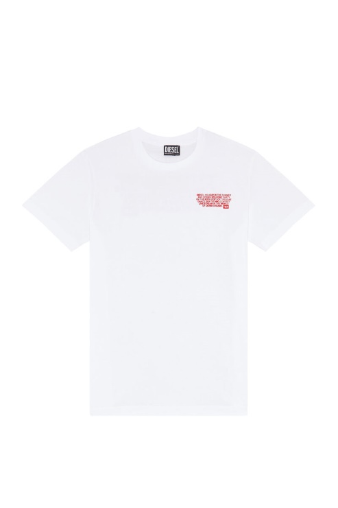 T-diegor-k57 Diesel Rouge/blanc