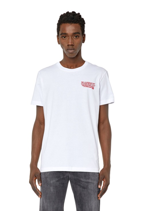 Diesel T-diegor-k57 Rouge/blanc