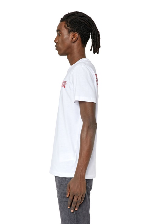 Diesel T-diegor-k57 Rouge/blanc
