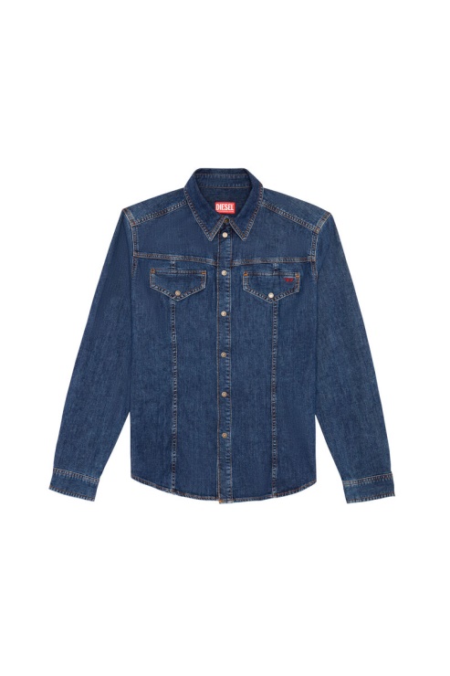 Chemise D-westy Rodeo Diesel Bleu Foncé