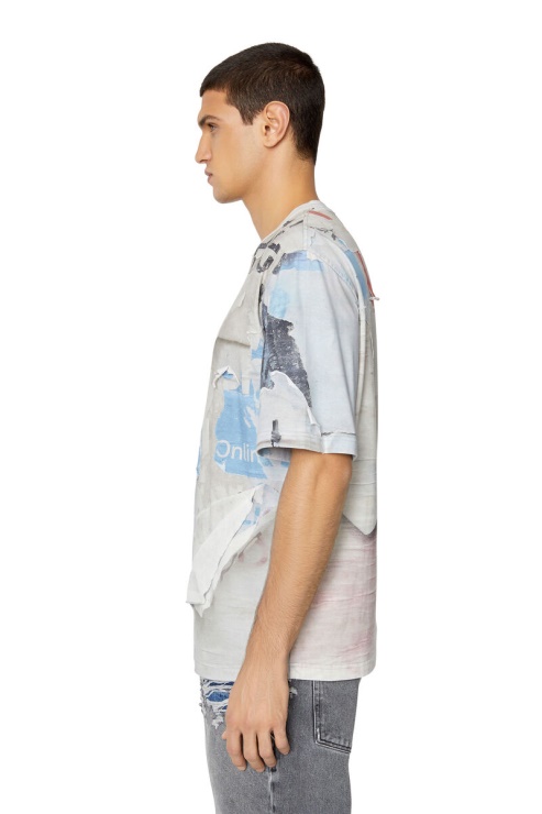 T-grue Blanche Diesel