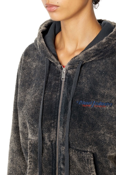 Diesel Noir F-reggy-hood-zip-e3