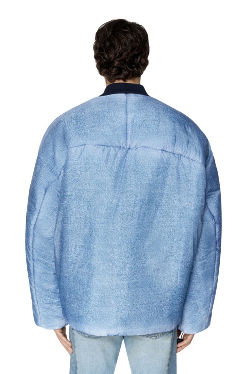 Diesel W-day-print Bleu Clair