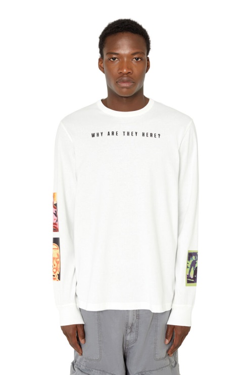 Diesel T-just-ls-e8 Blanc