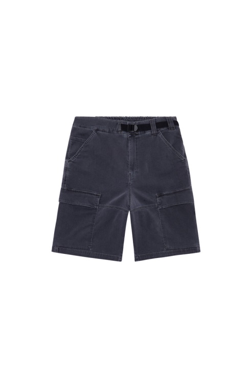 Short Cargo D-krooley Joggjeans Noir/gris Foncé Diesel