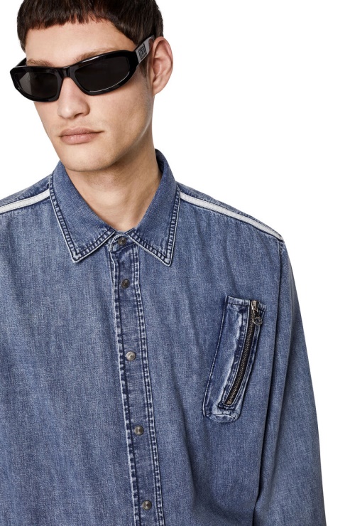 Diesel D-tuyman-fs Bleu Clair