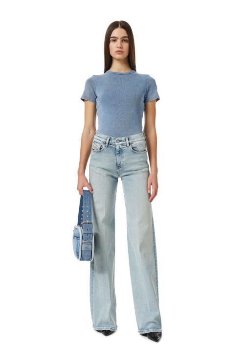 1978 09c08 Jean Bootcut Et Flare Diesel Bleu Clair