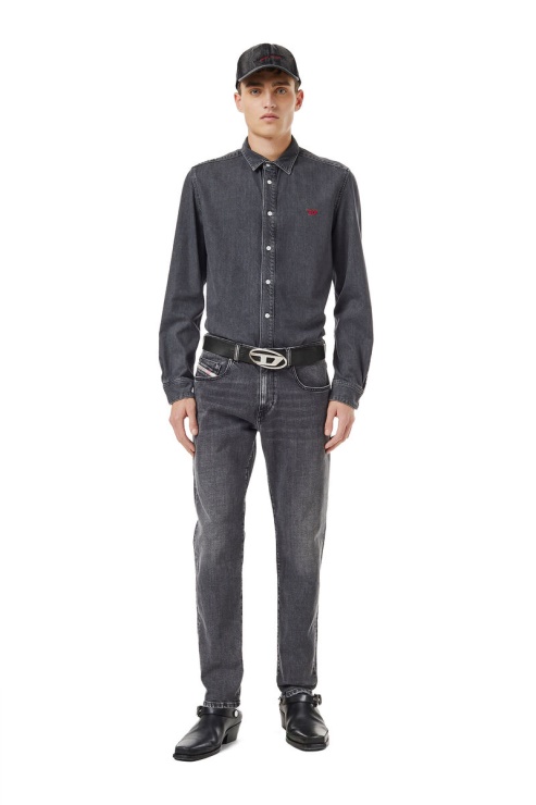 Jean Slim Mode Diesel 2019 D-strukt 09c47 Noir/gris Foncé