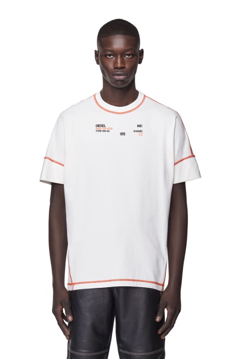 Diesel T-justergo Blanc