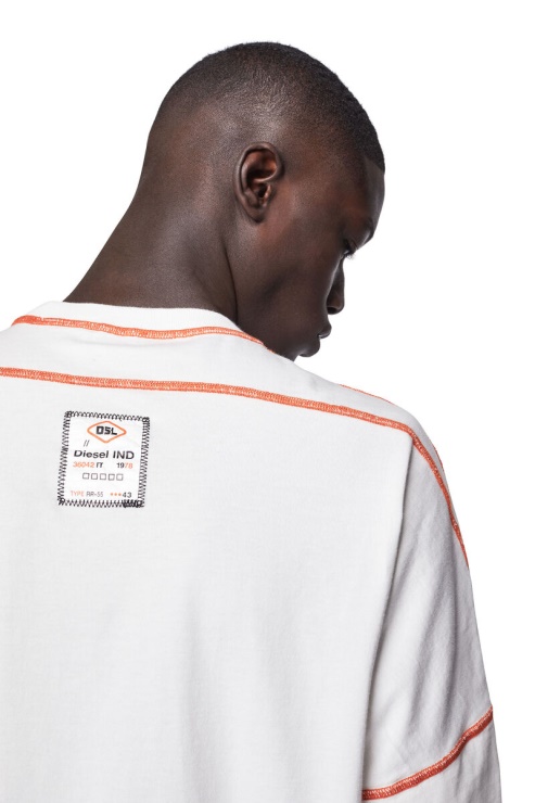 Diesel T-justergo Blanc