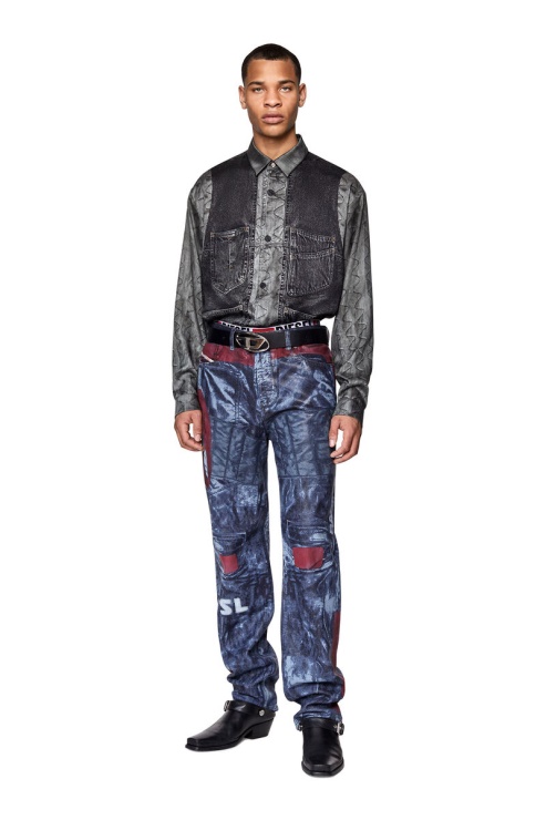 Gilet Gris S-gilliam Diesel