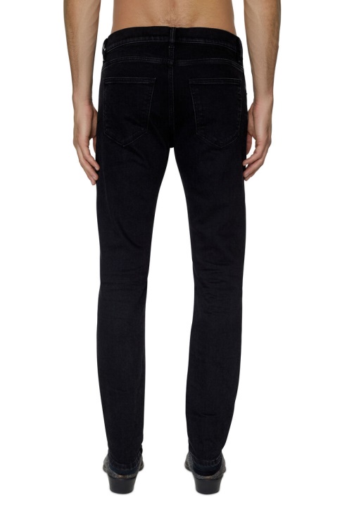 Diesel 2019 D-strukt 09d48 Jean Slim Noir/gris Foncé