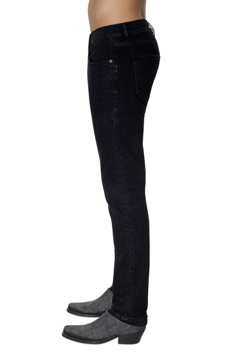 Diesel 2019 D-strukt 09d48 Jean Slim Noir/gris Foncé