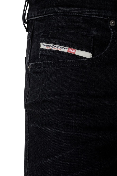 Diesel 2019 D-strukt 09d48 Jean Slim Noir/gris Foncé
