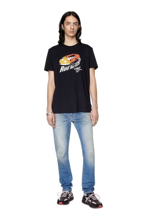 2019 D-strukt 09d81 Jean Slim Diesel Bleu Clair