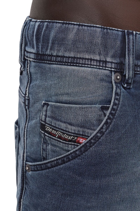 Jean D-krooshort Bleu Moyen Diesel