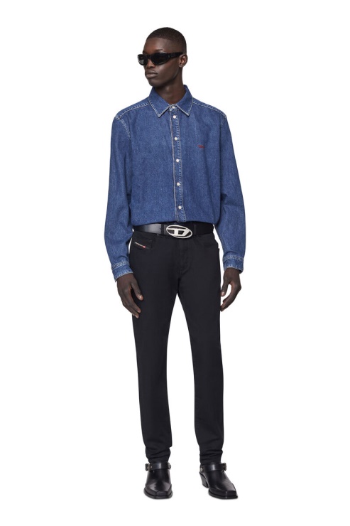 2019 D-strukt 069yp Jean Slim Diesel Noir/gris Foncé