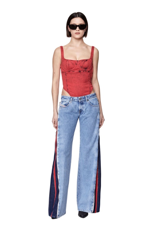 D-gellert Fs Track Denim Body Rouge Diesel