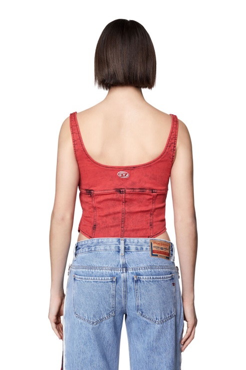 D-gellert Fs Track Denim Body Rouge Diesel