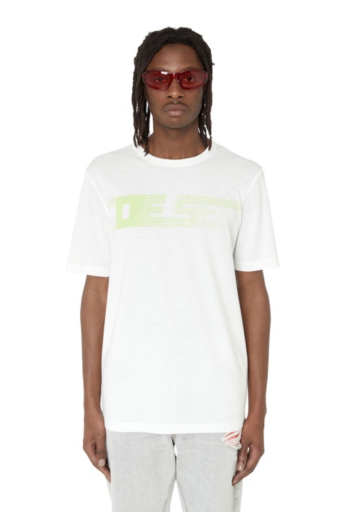 Diesel Blanc T-juste-e19