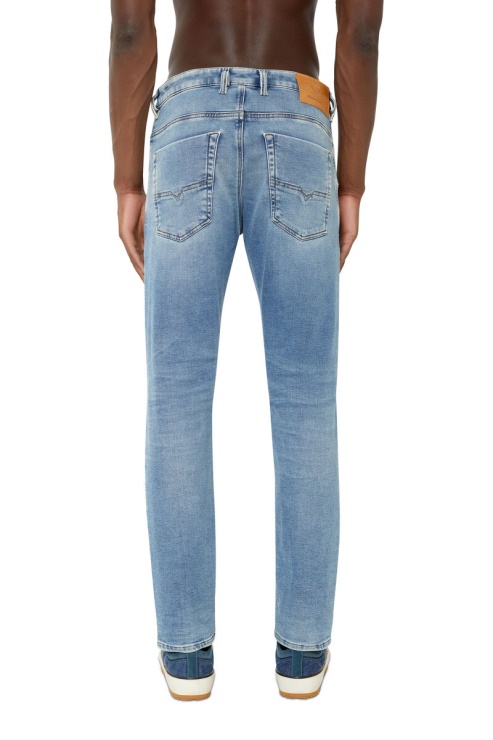 Diesel Krooley Joggjeans 068ba Fuselé En Bleu Moyen
