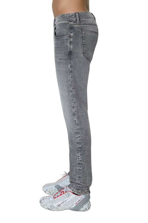 Diesel D-strukt Joggjeans 09d53 Slim En Noir/gris Foncé