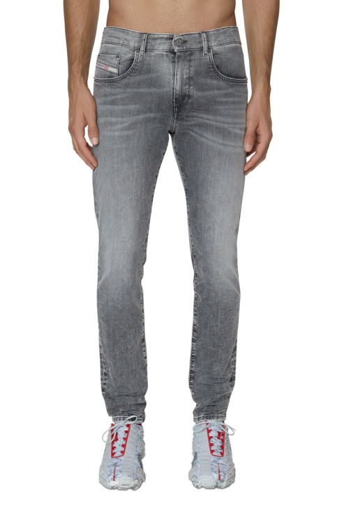 Jean D-strukt Diesel Noir/gris Foncé 09d53 Slim